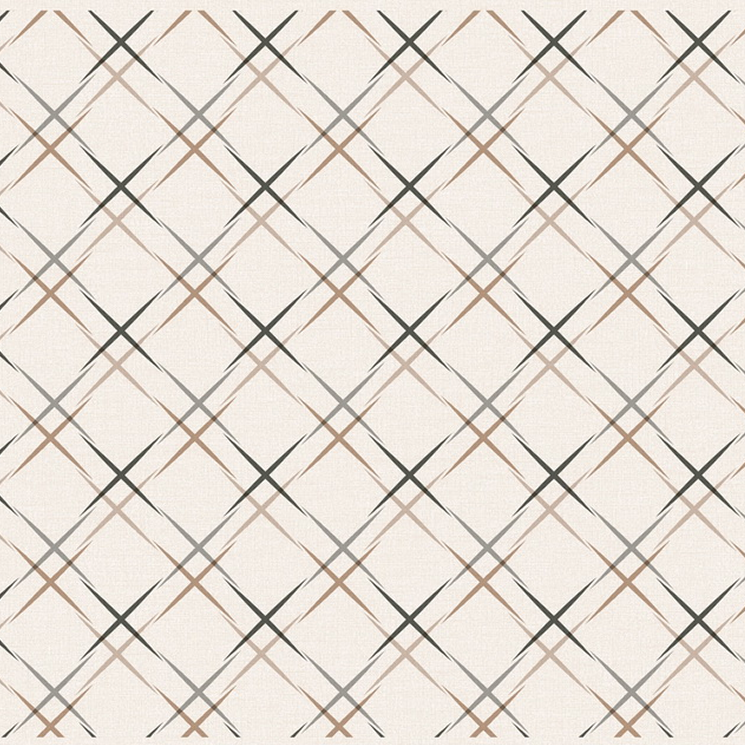 Cerata Stołowa Glitter na Tkaninie Poliestrowej – Geometryczna Kratka – Szaro-Czarna