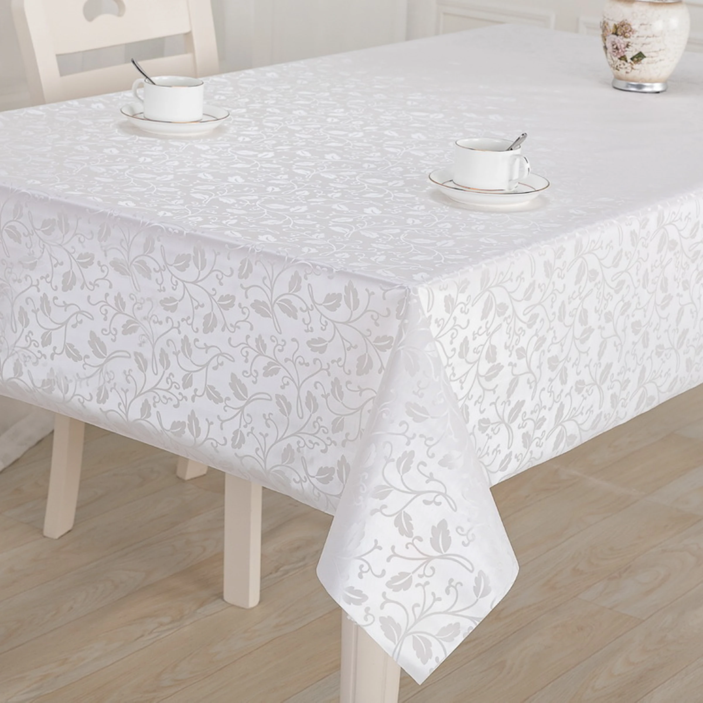 Cerata Stołowa Poliestrowa – Minimalistyczny Wzór – Beżowy